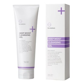 Co-medical+ ディープモイストクレンジング クレンジングジェル 高保湿成分リピジュア＆グリチルリチン酸2K配合 200g 優しくメイクを浮かせて落とす 肌に優しいオイルフリー処方 クレンジング後もうるおう
