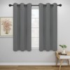 Easy-Going Blackout Curtains for Bedroom, 2 Panels Solid Thermal Insulated