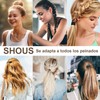 110 Pcs Ligas para Peinar el Cabello, Donas para Cabello