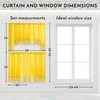 Café Curtains for Kitchen, Bathroom Curtains with Valance, Embroidered Lace