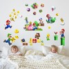 Mario Wall Sticker 3D for Children's Room Decor Bedroom Wall