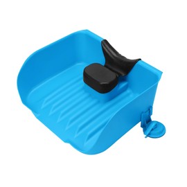Portable Shampoo Basin Hair Wash - Kaleurrier Hair Washing Station Shampoo Tray for use at Home for Sink Bathtub - Tear-free Rinser for Baby Toddler Kids Elderly Bedridden Disabled Patient(Grey)
