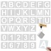 HZMM 1 Inch Letter Stencils Kit, Alphabet Art Craft Stencils,
