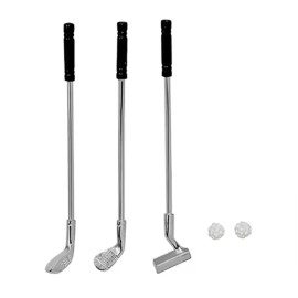 Unbranded Dollhouse Miniature Golf Set 5pc 1:24 Scale FAST US SHIPPER