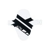 XLC Unisex - Adult Large Mini Mudguard MG-C31, White, 26,