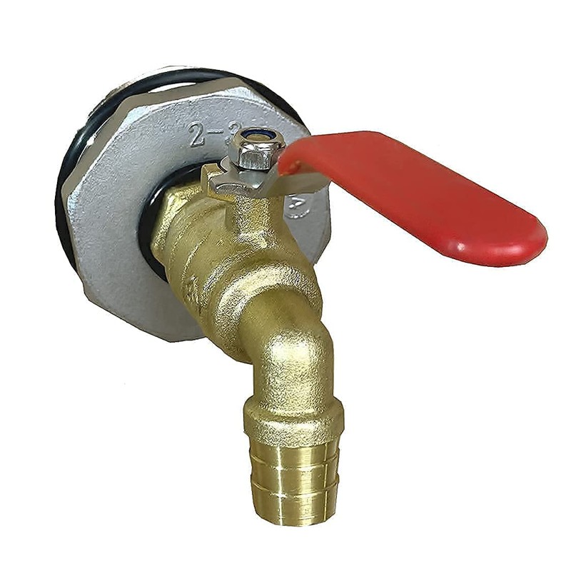 Generic 2 inch Drum Faucet 34 inch Brass Barrel Faucet