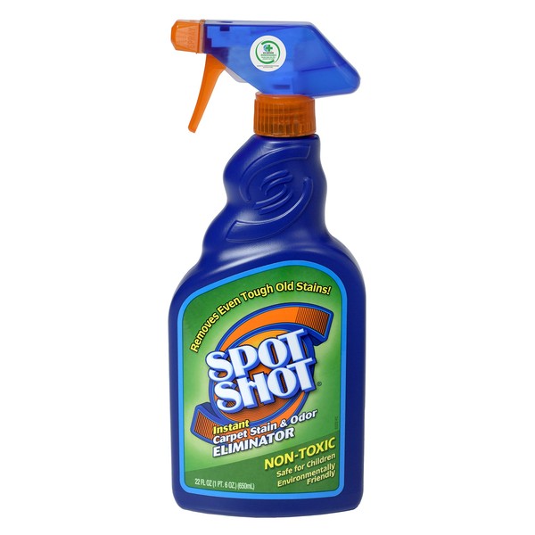 Spot Shot Instant Carpet Stain & Odor Eliminator, 22 OZ [Non-Aerosol Trigger]