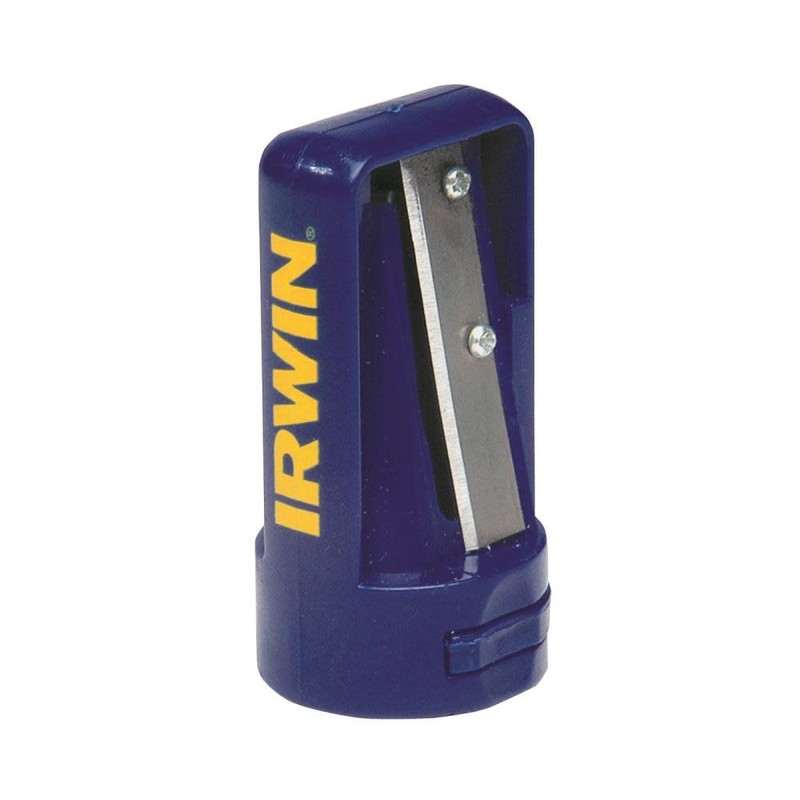 IRWIN Carpenter Pencil Sharpener (233250), Blue