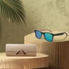 Beach Daze Wooden Sunglasses for Men and Women - Wood