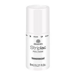 alessandro Striplac Peel or Soak Nail Art Transfer Coat LED Nail Foil Glue for Perfect Nails in 15 Minutes 8 ml
