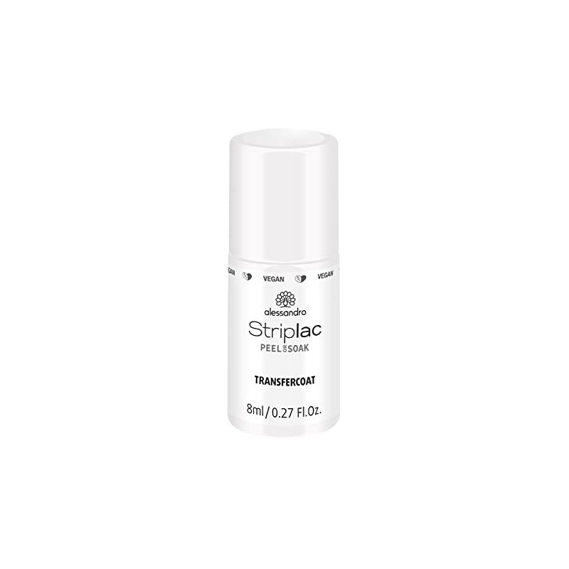 alessandro Striplac Peel or Soak Nail Art Transfer Coat LED