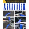 Poraxy Trim Removal Tool, 120Pcs Car Panel Door Audio Removal