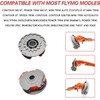 2 Pack Strimmer Spool Line Compatible with Flymo,Double Autofeed Spool