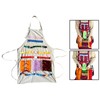 Milageto Sensory Apron Fidget Apron Gift Mental Stimulating Multiple Uses