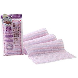 ヨコズナクリエーション ボディタオル バブリーバブリー ふつう パープル