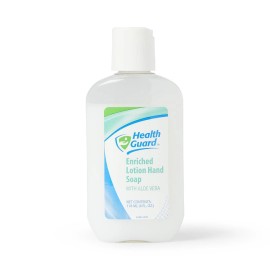Medline HealthGuard Enriched Lotion Hand Soap, 4 oz., Each