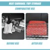 Satiskid Car Cargo Net, 110 x 60cm, Elastic Nylon Baggage