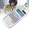 Scientific Calculator Large Display 417 Functions Battery Power Sliding Cove