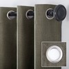 Sun Zero Columbia 2-pack Thermal Energy Saving Total Blackout Grommet