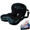 Seat Cushion with Lumbar Support Pillow, Back and Seat Cushion