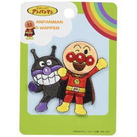 稲垣 Clothing Anpanman Pair Patch Anpanman & You Do Flows In You Iron on apw201