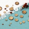 sourcing map 20pcs Coco Shell Buttons 10mm Handmade Sewing Crafts