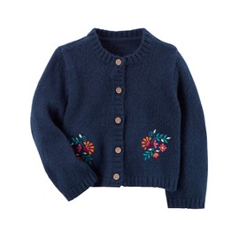 Carter's Baby Girls' Cardigan with Floral Embroidery 12 Months