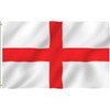 SHATCHI Large 90 x 60 cm England St George's Cross