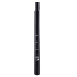 Azarxis Bicycle Seatpost Aluminum Offset 25.4mm 27.2mm 28.6mm 30.4mm 30.8mm 31.6mm Length 350mm Mountain Bike Road Bike Cross Bike (Black - 01, 28.6 x 350mm)