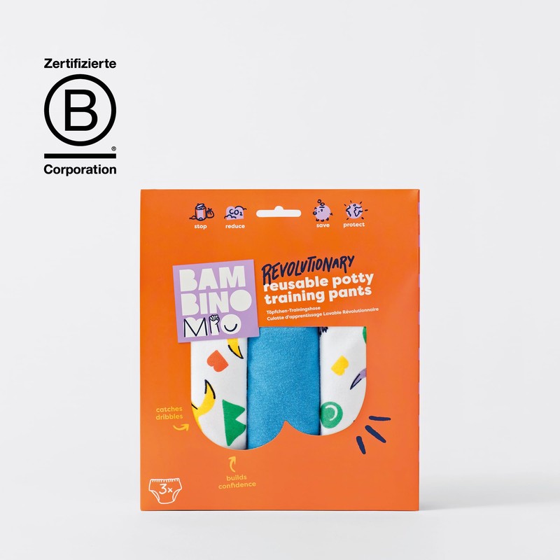 Bambino Mio, Revolutionary Reusable Potty Training Pants for Boys and
