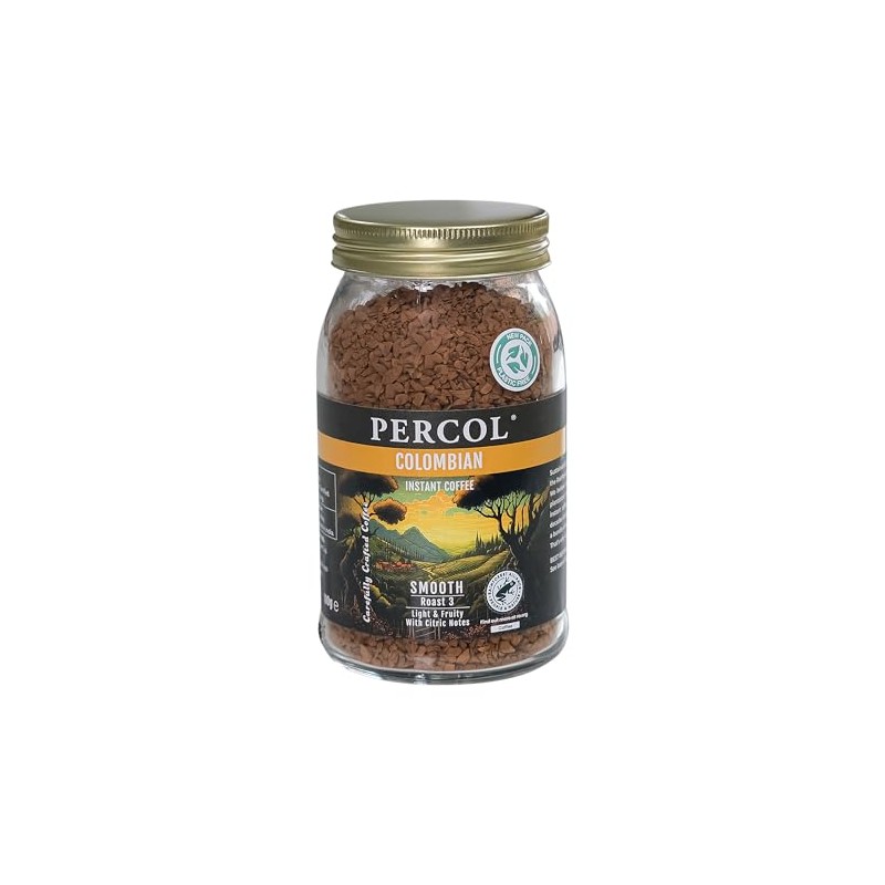 Percol | Colombian Fairtrade | 6 x 100G