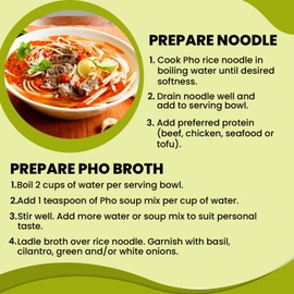 Essence of Lotus Instant Spicy Beef Pho Soup Mix — Ready-to-Eat Flavorful, Restaurant-Quality Pho broth, Made in the US (Spicy Beef Soup Mix, 12-Pack)