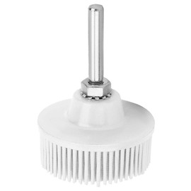 Gasket Remover, Die Grinder Sanding Disc, 6 Pack 2 Inch Bristle Sanding Disc Grit 50# 80# 120# with Shank Attachment Die Grinder Attachments Abrasive Coating Removal Disc (White)