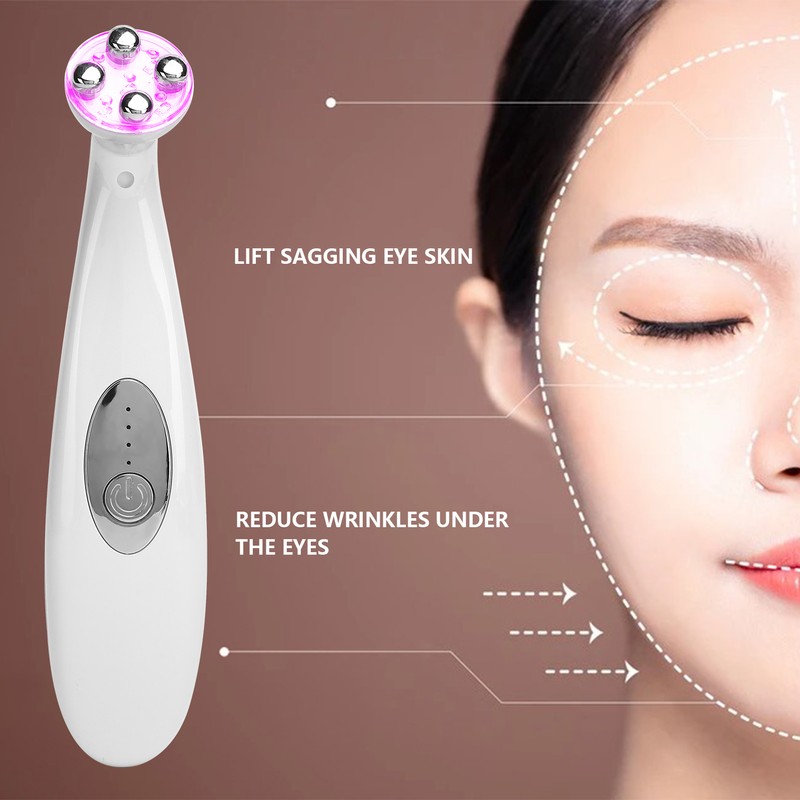 Eye Massage Wand Wrinkles Eye Bags Removing AntiAging Electric Vibration