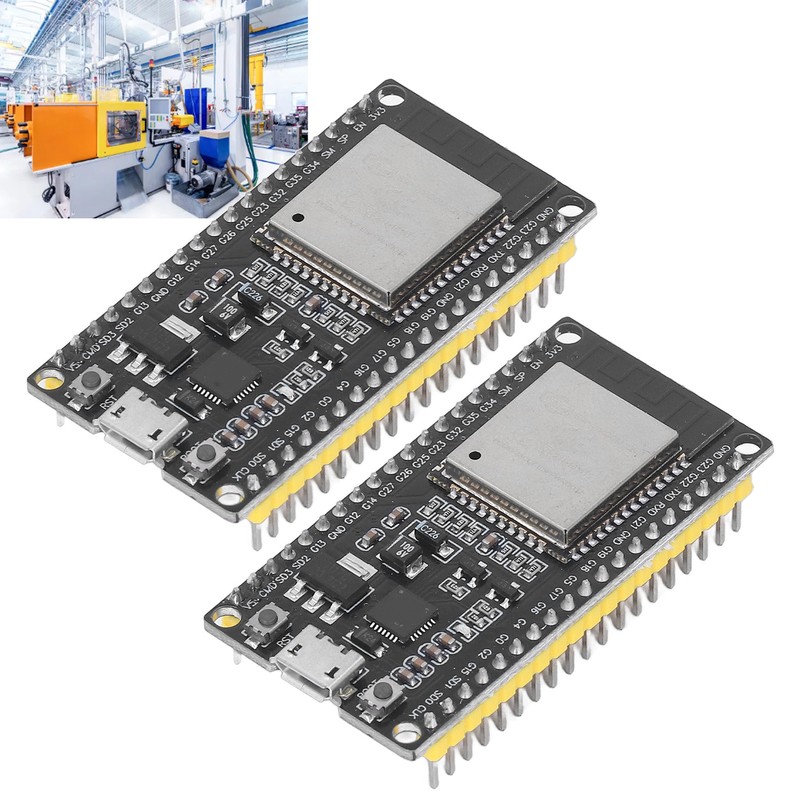 2 Pcs ESP32 Development Board 2 in 1 Dual Core