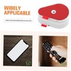 Operitacx Magnetic Remote Control Holder with Retractable Leash Lost Tether