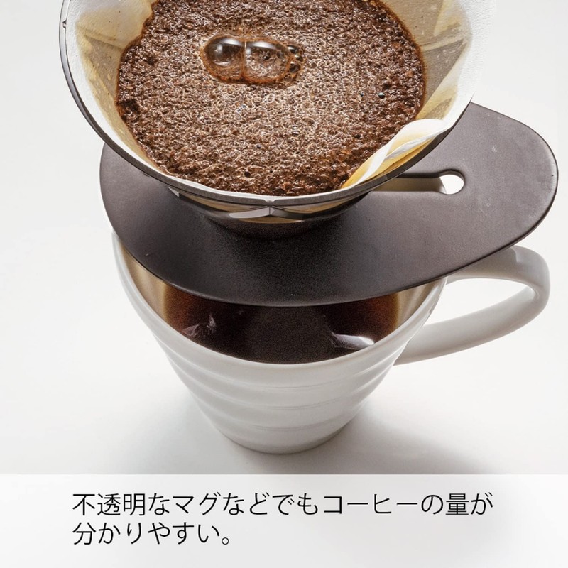 Hario V60 Mugen Coffee Dripper Size 02, Clear Black