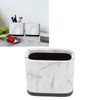 Marble Pattern Pen Holder Fashionable Minimalist Makeup Brush Holder Cup