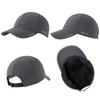 Oversized XL XXL Waterproof All Weather Performance Running Cap Recycled