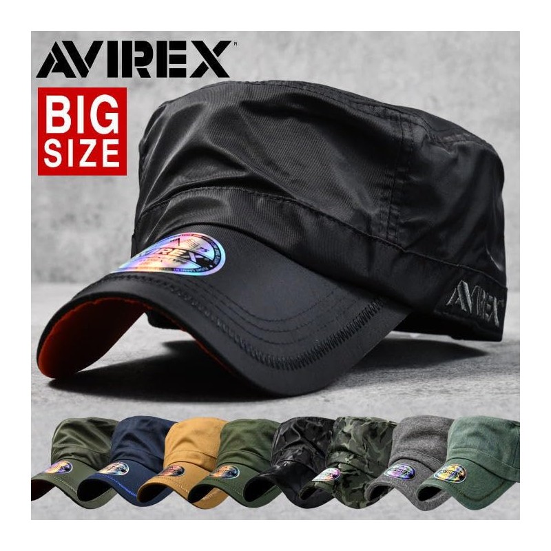 Avirex 7992540 18490000 Genuine Work Cap, Cap, Hat, Men's, Large