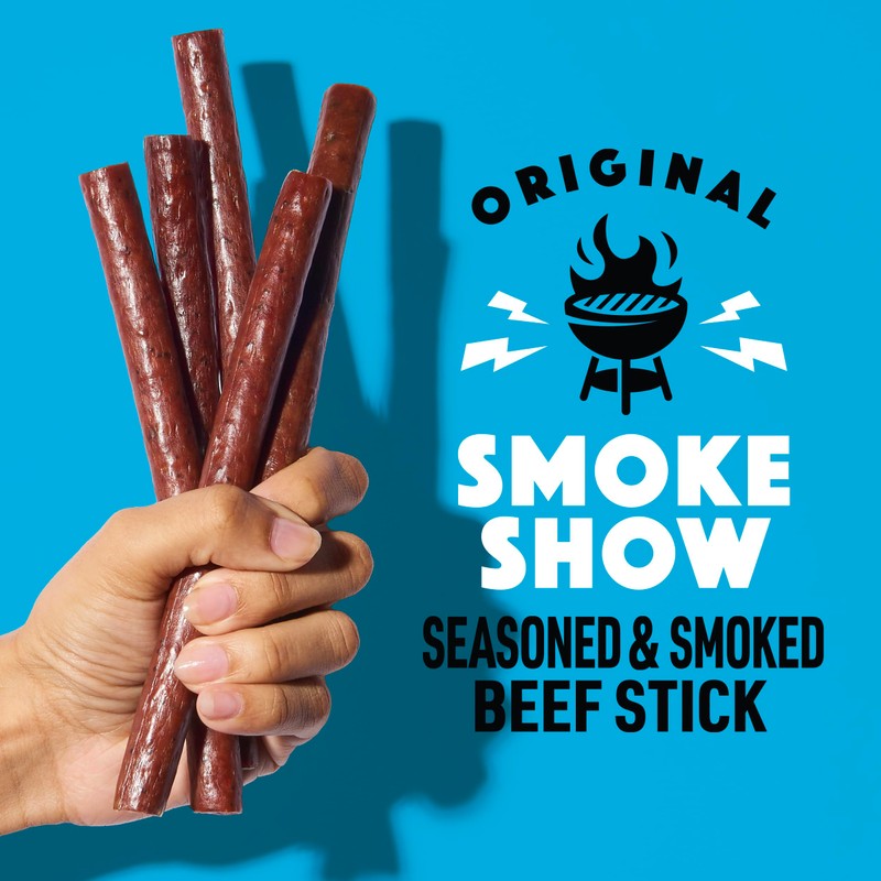 Lorissa's Kitchen Premium Grass-Fed & Finished Beef Jerky Snack Sticks