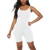 Amiliashp Women's Spaghetti Strap Tank Top Short Jumpsuit Rompers Bodysuit