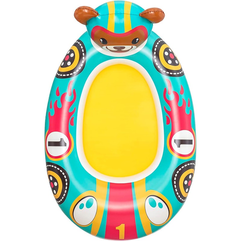 Inflatable Lobster or Bear Baby Boat Pool and Beach Float