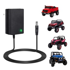 24V Battery Charger for Kids Ride On Car Toys, 24 Volt Power Adapter for Best Choice Products, Charging Cable with Indicator Light