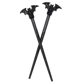 kreepsville 666 Gothic Black Bat Hair Sticks Vampire Accessory