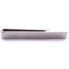 Ivy Design Tie Clip/Bar, Stainless Steel Silver Tone