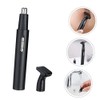 1set Rechargeable Nose Hair Trimmer Set Low Noise Operation and