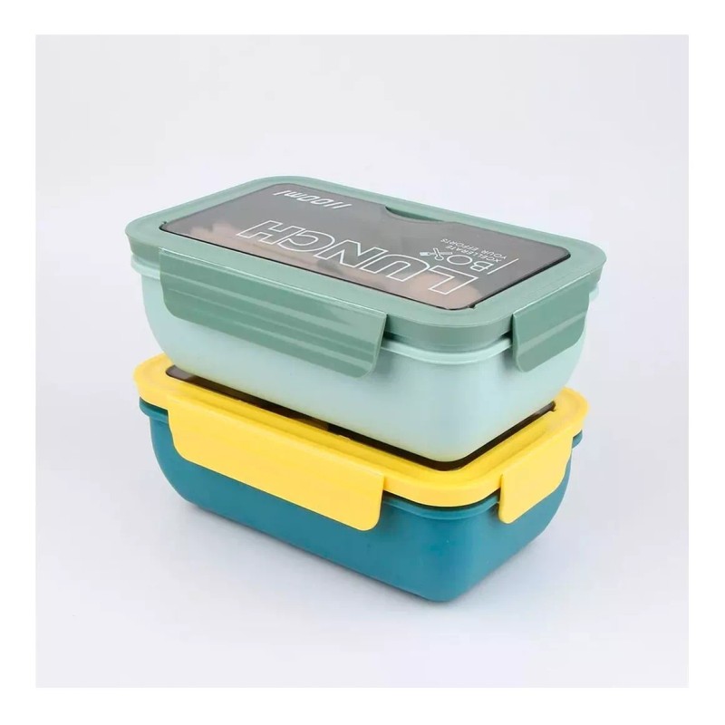 A+ Lunch Box Fiambrera Con Cubiertos