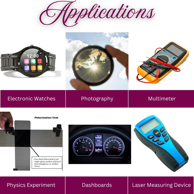 Wave Polarizer Linear Polarizing Film –Polarized Film Light Sheets –