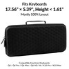 Keychron Carrying Case for Q6/V6/K10 Pro/K10 HE – Black EVA